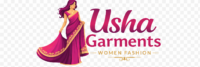 elegant saree woman with logo design